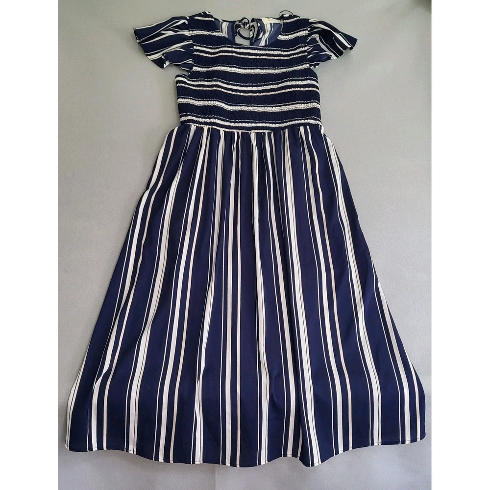 A Beautiful Soul Striped Maxi Dress Altar'd State Women's Size A (L/XL)
